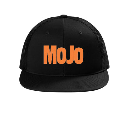 MoJo Snapback Flat Bill Trucker Cap