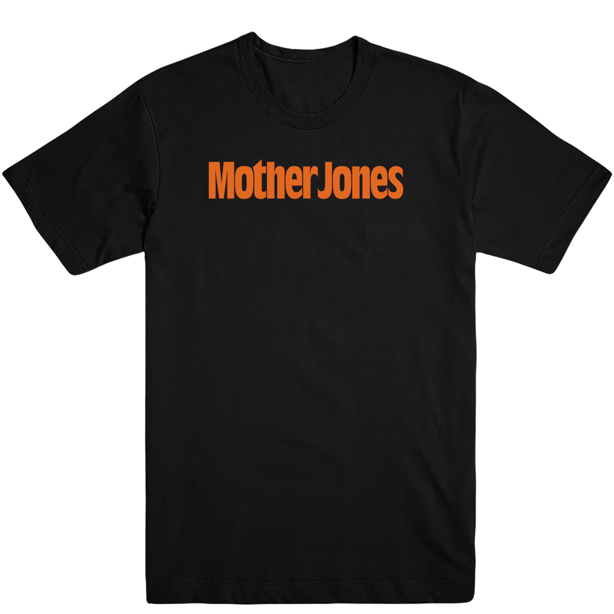 Mother Jones Logo (Orange) Unisex Tee