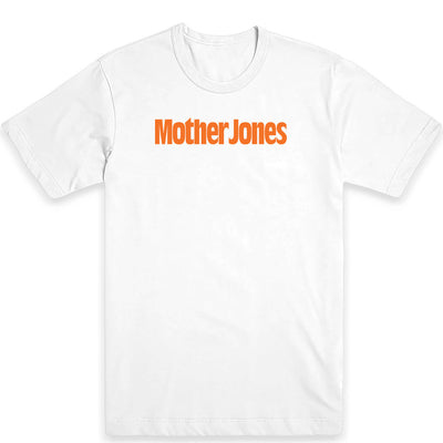 Mother Jones Logo (Orange) Unisex Tee