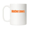 Mother Jones Logo Mug Orange